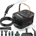Steam Cleaner Steamer for Cleaning 2500W Pressurized Steam Cleaner with 1.2L Water Tank and 12 Attachments Portable Steamer Cleaner for Home Car Kitchen Bathroom Furniture Tile Grout