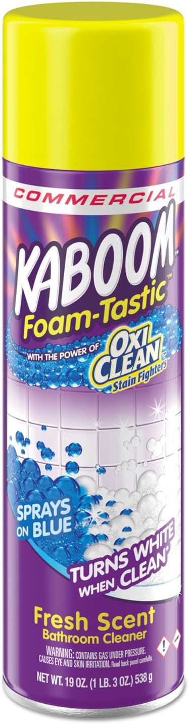 Foamtastic Bathroom Cleaner Fresh Scent 19 oz Spray Can 8/Carton