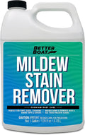 Better Boat Mold and Mildew Stain Remover 1 Gallon for Fabric Vinyl Tile Grout Removes Mold Stains on Boat Seats Bathroom Shower Patio Furniture Carpet Canvas