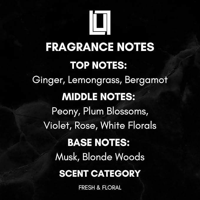 Lulu Candles | White Jasmine &amp Green Tea | Luxury Room Spray | Fine Mist Air Freshener| Aromatherapy Odor Eliminator | 16 Fl. Oz.