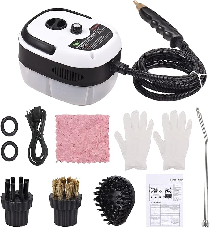 Multifunctional High Pressure Steam er Portable Handheld 2500W High Temperature Steam ing ioshine 6-gAdjustment for Kitchen Bathroom Floor