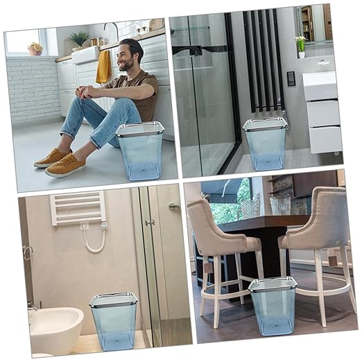 ARTIBETTER Large Trash Can Lid Kitchen and Bathroom Garbage Container Waterproof Wastebasket for Home Organization