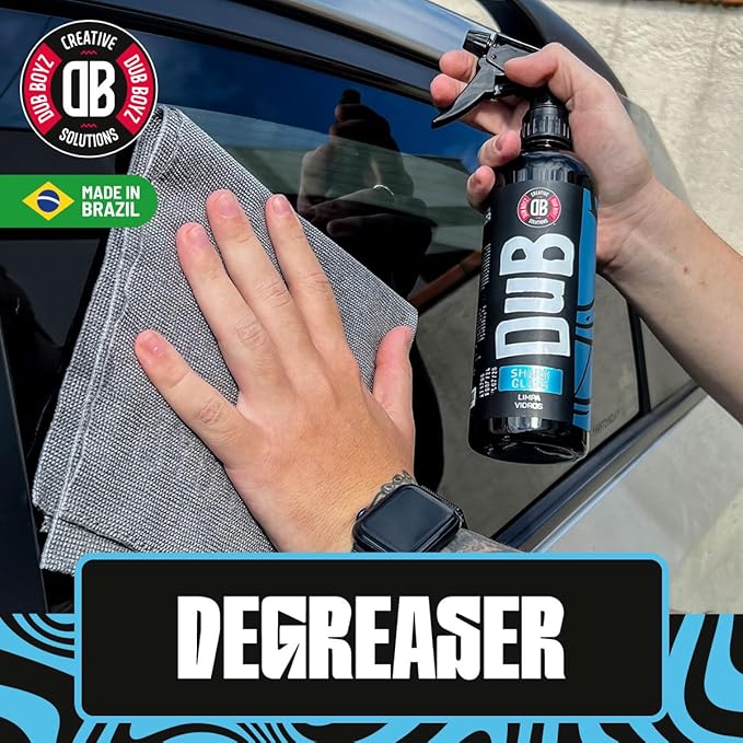 DUB BOYZ Shark Glass Window and Glass Cleaner Streak-Free Formula Ammonia-Free Safe for Tinted Windows Fast-Acting Multipurpose Use for Automotive and Home Glass (16 Fl oz) 2 UND