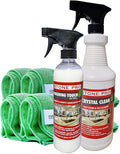 Stone Pro Marble and Granite Cleaning Kit – Premium Cleaning &amp Polishing Solution with Crystal Clean Finishing Touch &amp Cleanning Towels