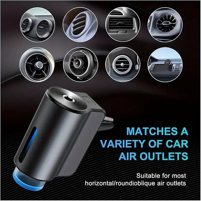 Adjustable Intensity Car Air Freshener - Portable Aroma Diffuser for Fresh Fragrance in Your Vehicle(Red 6pcs)