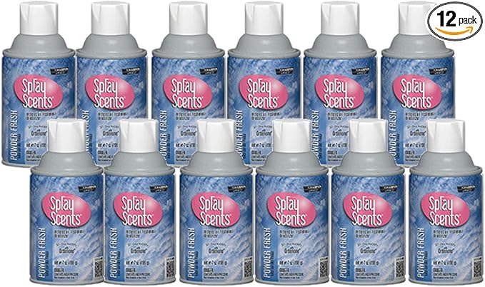 Champion Sprayon Spray Scents Powder Fresh Metered Air Freshener (12 Per Case) - BMC-CHA 438-5185