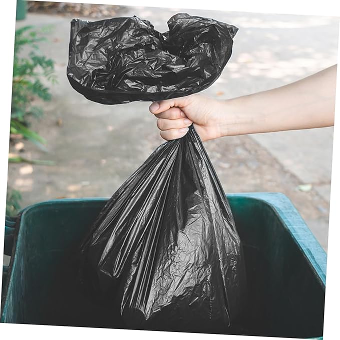 200Pcs Portable Toilet Trash Bags Rubbish Pouches for Camping Bathroom Kitchen Heavy Duty Design with Odor Locking Convenient Disposable