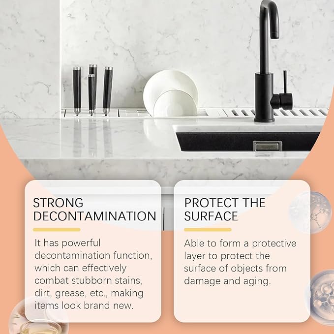 Multi-Functional Cleaning Paste - Removes Stubborn Stains Grease &amp Odors Protects Surfaces Easy To Use(2PCS)
