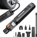 Windone Car Vacuum 12000Pa 2-in-1 Cleaner &amp Tire Inflator 150PSI 60W Brushless Motor Cordless Handheld Vacuum &amp Air Pump with Pressure Gauge LED Light Multi-Nozzles for Car Home Office