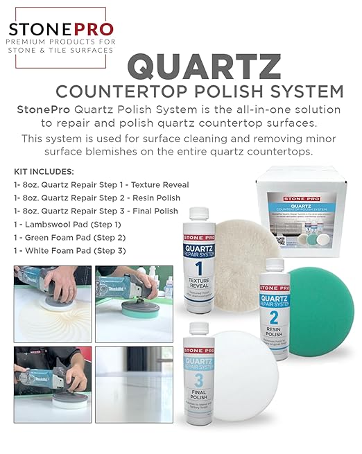 Stone ProQuartz Countertop Polishing System