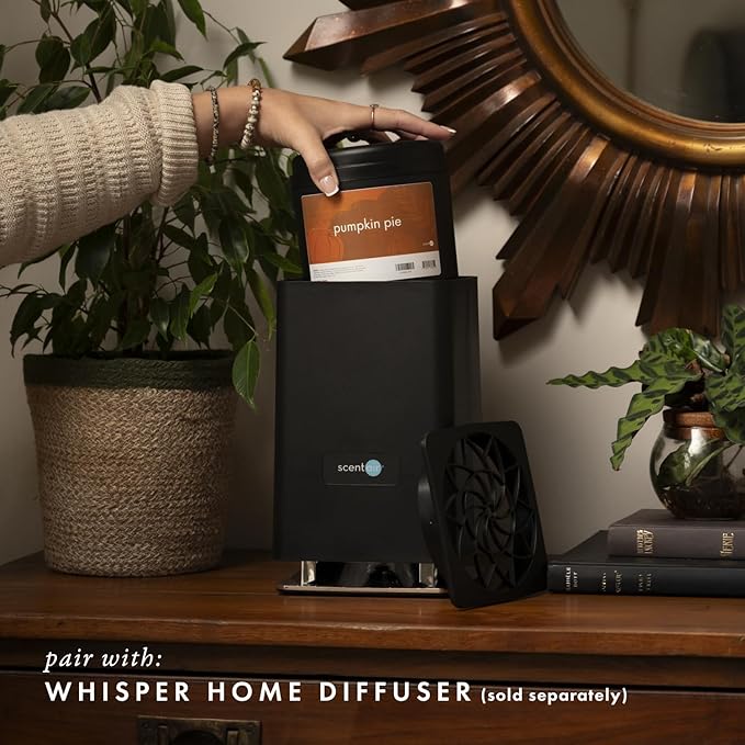 ScentAir Whisper Home Monthly Plug-in Refill Fragrance Cartridge for Home and Office Amazon Exclusive Pumpkin Pie