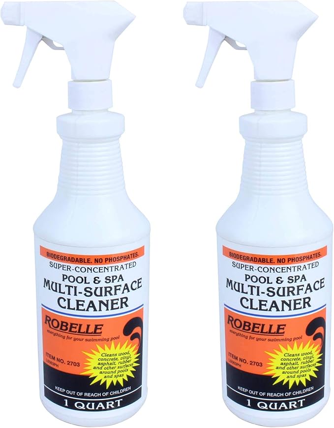 Robelle 2703-02 Multi Surface Cleaner 2-Pack White