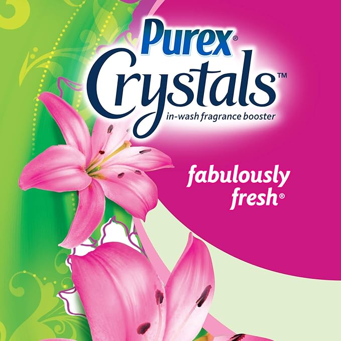 Purex Crystals in-Wash Fragrance and Scent Booster Fabulously Fresh 15.5 Ounce 4 Count