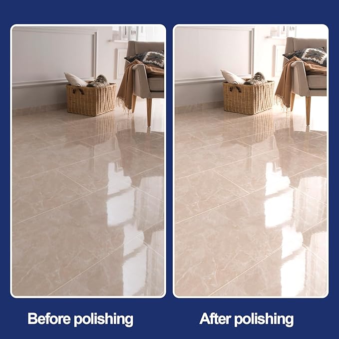 Marble Polishing Paste Polishing Compound – Quartz Cleaner Countertop Granite Cleaner &amp Marble Sealer and ProtectorPolishing kit For Marble Countertops Floors Walls 2.2LB