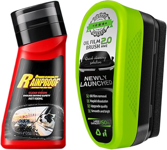 Window Fog SprayDeep Cleaning Long Lasting All Weather Mirrors Care - Coating Agent Car Glass Cleaner | for Lens Window Shower Door Marine Vehicles Windshield