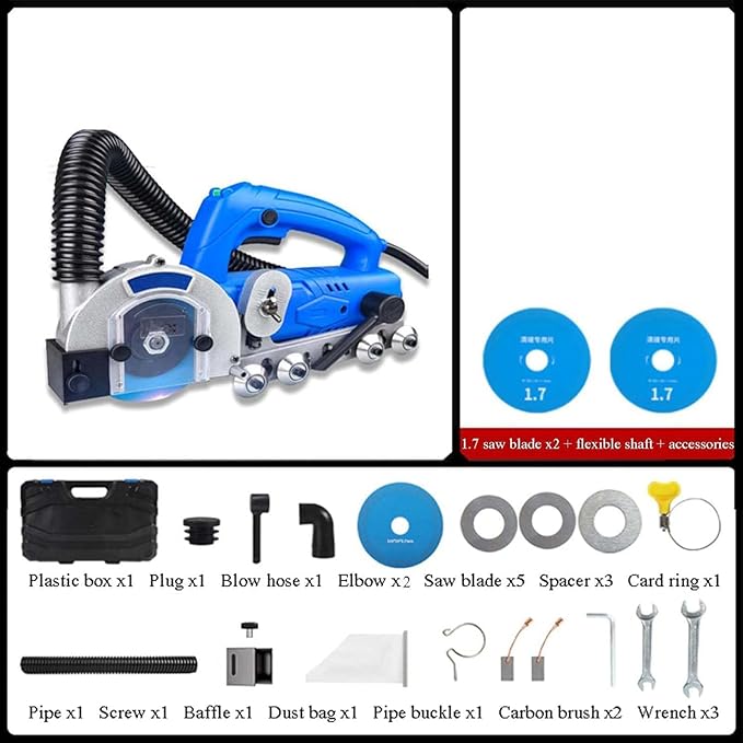Professional Grout Removal Machine for RenovationTile Grout Remover Machine with 9000RPM &amp Diamond Blade for Cleaning Grout Between TilesTile Joint Cleaner Tile Joint Cleaning Machine