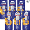 Ozium 0.8 oz. Air Sanitizer &amp Odor Eliminator for Homes Cars Offices and More Citrus Scent Pack of 6
