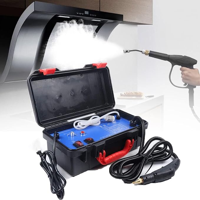Handheld Steam Cleaner Portable High-Temperature Multifunction Steamer For Car Home Floors Counters(110v#1700w)