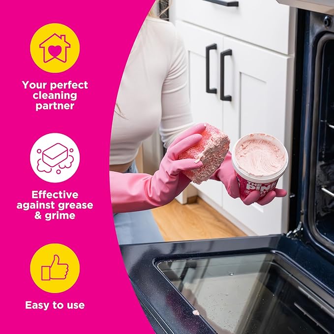 Stardrops – The Pink Stuff Ultimate Cleaning Pack – Miracle Cleaning Paste Multi-Purpose Spray &amp Bathroom Foam – Cuts Grease Removes Stains Cleans Kitchens Bathrooms and More