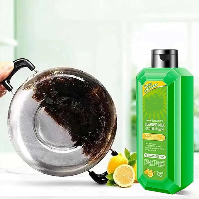 Powerful Multifunctional Concentrated Cleansing LotionCleaning Milk House CleanerPowerful Multifunctional CleanerMultifunctional Oil Cleaning Agentfor Kitchen &amp Bathroom (2PCS)