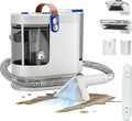 Portable Upholstery and Carpet Cleaner Machine 15Kpa Spot Cleaner Deep Cleans Pet Stains Couch Cleaner with 3 Tools and Self-Cleaning System for Area Rugs Furniture Stair Car Blue