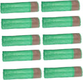 10 Packs Disposable Drawstring Trash Bags Sturdy Plastic Household Garbage Bags with Large Capacity Hold Green Drawstring Containers for Kitchen Bathroom Office Use