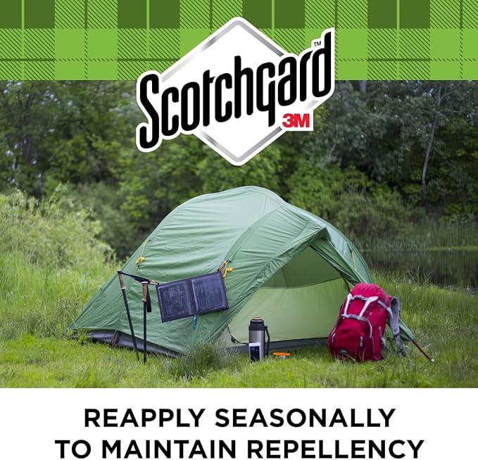Scotchgard Heavy Duty Water Shield Repels Water Ideal for Outerwear Tents Backpacks Canvas Polyester and Nylon 63 Ounces
