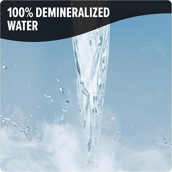 Dirt Devil Steam Mop Cleaner For Sealed Hard Floors WD20000 Black + 32 oz Steam Water For Sealed Hard Surfaces Demineralized Scented Water AD31401