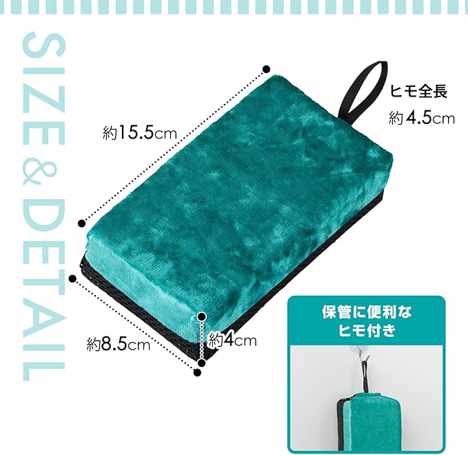 LEC Gekochi-kun Blush Bath Cleaner (Micro Brush) Ultra Fine Soft Brush/For Bathrooms/Warm Water Wipes