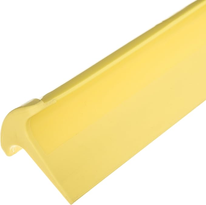 SPARTA 3656704 Plastic Foam Squeegee Shower Squeegee Heavy Duty Squeegee With Rubber Blade For Windows Glass Shower Doors Floors Windshields 20 Inches Yellow
