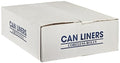 Spectrum CAMZ243308N CP243308N HDPE Institutional Trash Can Liner 12-16 Gallon Capacity 33 Length x 24 Width x 8 Micron Thick Natural (Case of 1000)