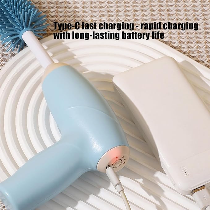 Quick Brush for Milk Bottles Water Cups Touch Control Silicone Bristles Easy Use Multifunctional Cup Sterilizer