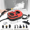 Portable Cleaning Steam Machine 2500W Handheld Steam Cleaner with 1200ML Water Tank 6 Wind Speed Adjustment and 105℃ High Temperature Steam 15 Seconds Quick Heating for Kitchen Furniture