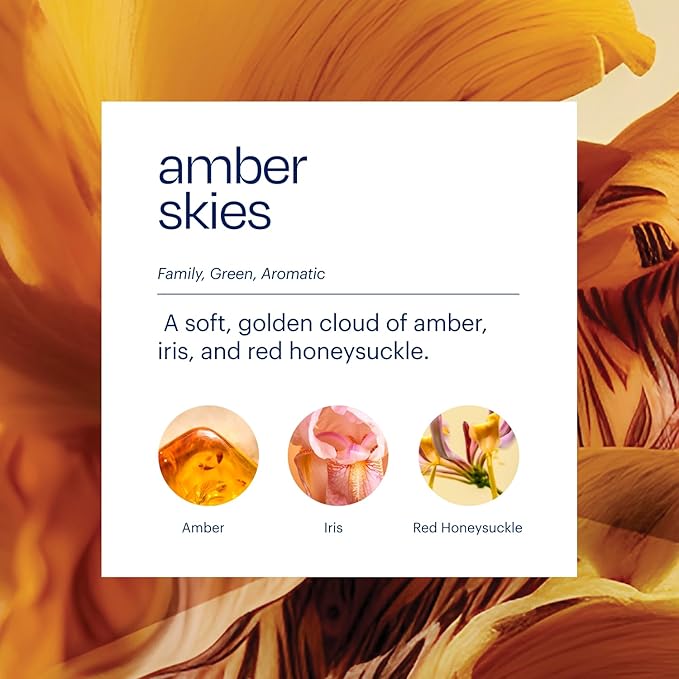 Aera True Loves Amber Skies - Deodorizing Home Fragrance Scent Refill for Pet Odor - Notes of Amber Iris &amp Red Honeysuckle - 25mL - For Use With Aera Diffuser (Sold Separately)