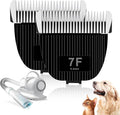 Replacement Blade for nebot P1 Pro Pet Grooming Kit &amp VacuumSize-7F Cut Length 1/8(3.2mm)Made of Ceramic Blade &amp Stainless Steel Blade2 Pack