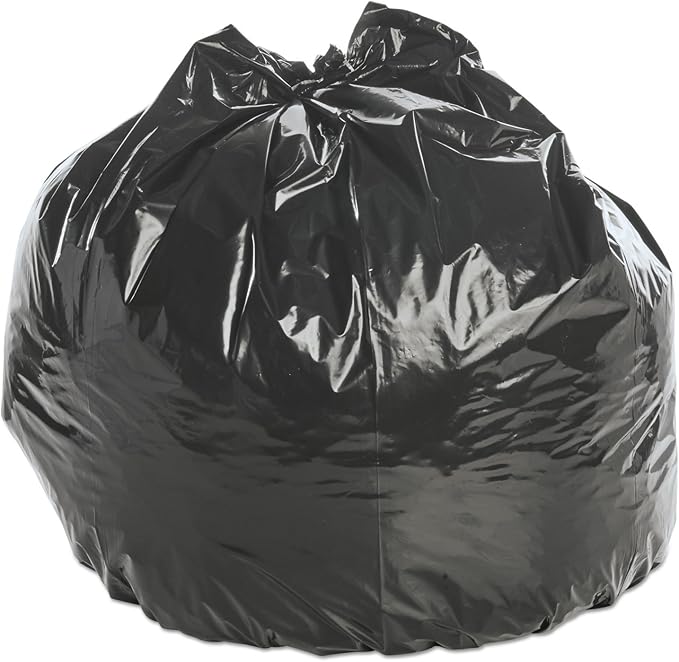 Stout P3752K20 Insect-Repellent Trash Garbage Bags 55gal 2mil 37 x 52 Blk 65/Box