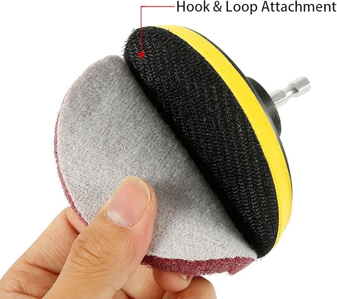 8pcs 4inch Electric Drill Brush Scrub Pads Grout Power Drills Scrubber Cleaning Brush Tub Cleaner Tools Kit