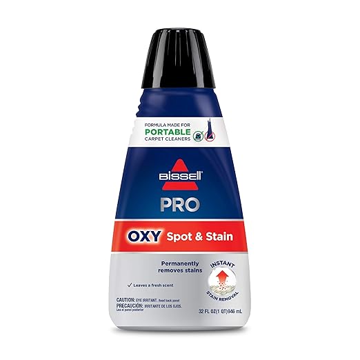 Bissell Little Green Pro Commercial Spot Cleaner BGSS1481 &amp Bissell Professional Spot and Stain + Oxy Portable Machine Formula 32 oz 32 Fl Oz