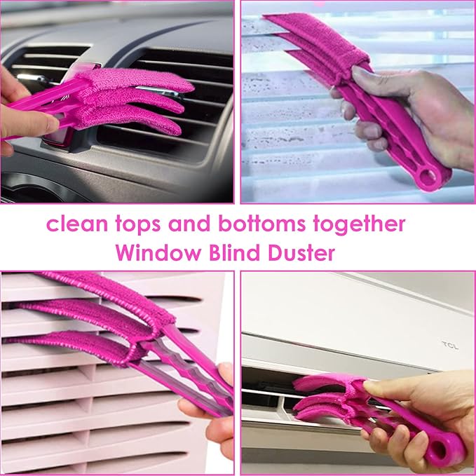 15 Foot Dusters for Cleaning Duster with Extension Pole 7-15ft Microfiber Feather Duster Used for Cleaning Ceiling Fan High Window Blinds Shutters Sofa Cobweb Duster for Home (12 PCS)