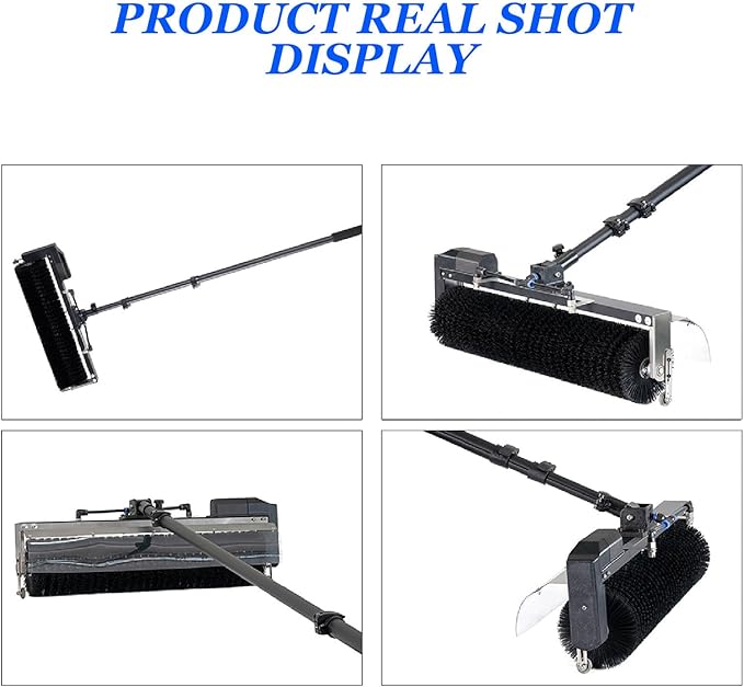 Window Solar Panel Cleaning Kit 3.5/5.5/7.5m Length Window Washing Cleaner Equipment Outdoor Window Glass Water Brush Cleaner Tool3.5M