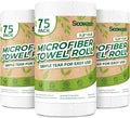 Microfiber Cleaning Cloths Roll 225 Pack Tear Away Microfiber Towels Roll 12 x 12 Lint Free Rags Reusable Cleaning Cloths Washable Scratch FreeUltra Absorbent Dish Rags(White)