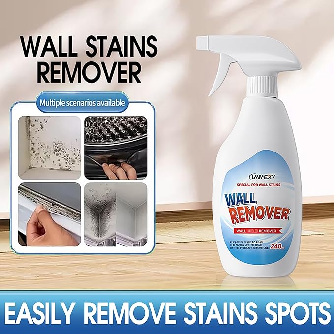 LANWEXY-Highly Effective Removal SprayWall Cleaner Spray-Bathroom Foam Cleaner for ShowerWallCeilingWoodKitchensTileKiller with Prevention Inhibitor-2 bottles
