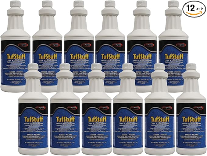 Quest 2830 TUFSTUFF Oven and Grill Cleaner Quarts (Case of 12)