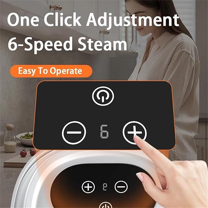 3500W Portable Steam Cleaner Steam Shot Cleaner Handheld High Temperature Steamer for Car Detailing Furniture Kitchen Bathroom Grout And Tile