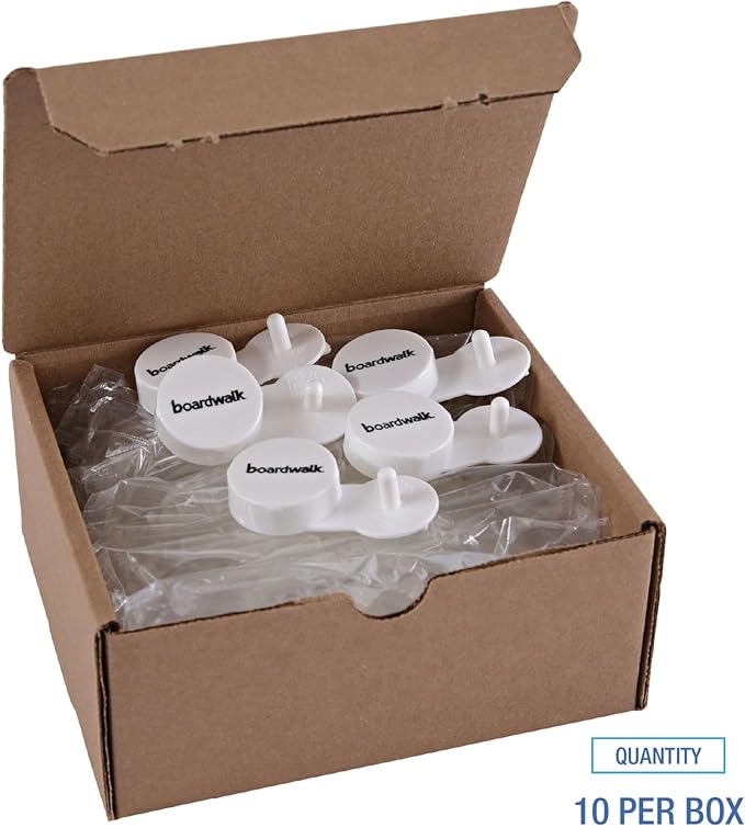 Boardwalk Curve Air Freshener Mango Solid Clear 10/Box