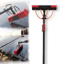 Solar Panel Cleaning KitOutdoor Window Washing Kit with Extension PoleSolar Panel Cleaning Brush and Pole Aluminum Outdoor Window Cleaner with 20m Hose5.4m/18FT-30cm