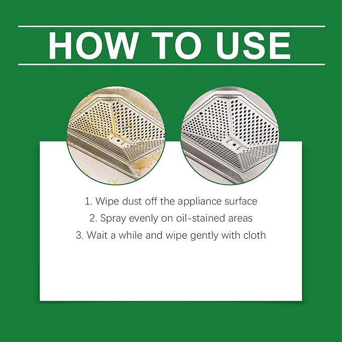 Natural Kitchen Cleaner Spray - 2026 New Multi-Purpose Kitchen &amp Appliance Cleaner for Cabinets Counters Stoves and Ovens