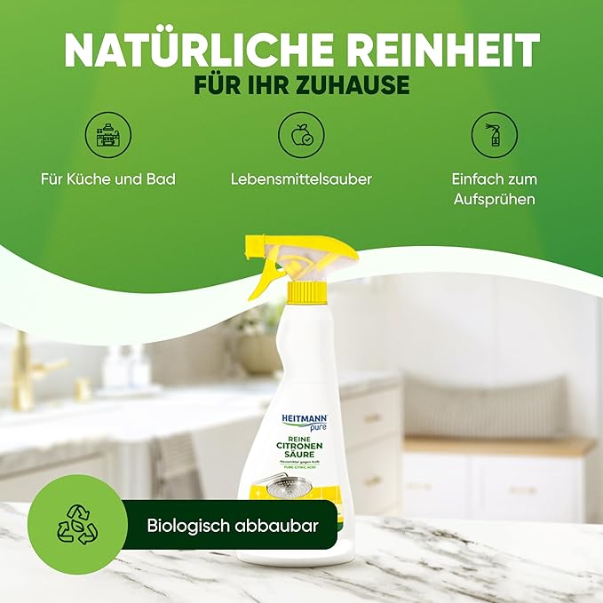 Lemon Acid Spray 500 ml 0.56 Fl Oz (Pack of 30)