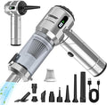 【Upgraded Version】Sycoodeal Car Vacuum CleanerMini Portable Vacuum Cordless25000PA Powerful Strong Cyclonic Suction USB Rechargeable Foldable Handheld Vacuum with One-touch Dust Removal for CarHome