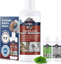 Stainless Steel Rust Stain Remover &amp Cleaner Soft Cleanser Safe for Food Areas Non-Toxic for Appliances Perfect for Commercial Equipment Refrigerator Cybertruck and more (8.5 oz)